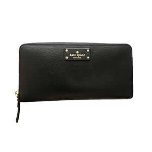 Kate Spade black wallet like NEW